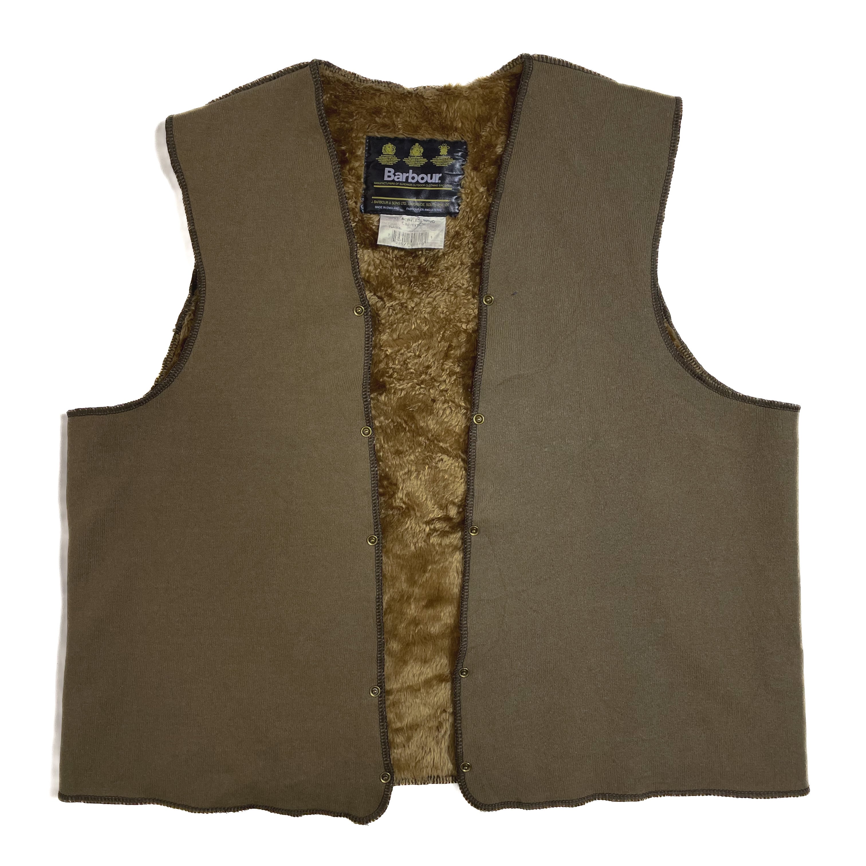 60s ユーロヴィンテージ モールスキン 裏地ボア ワークベスト 60s ユーロ ヴィンテージ モールスキン 裏地ボア ワークベスト