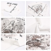 VINTAGE ストリート クロス女神 ワッフルロングTシャツ T2232