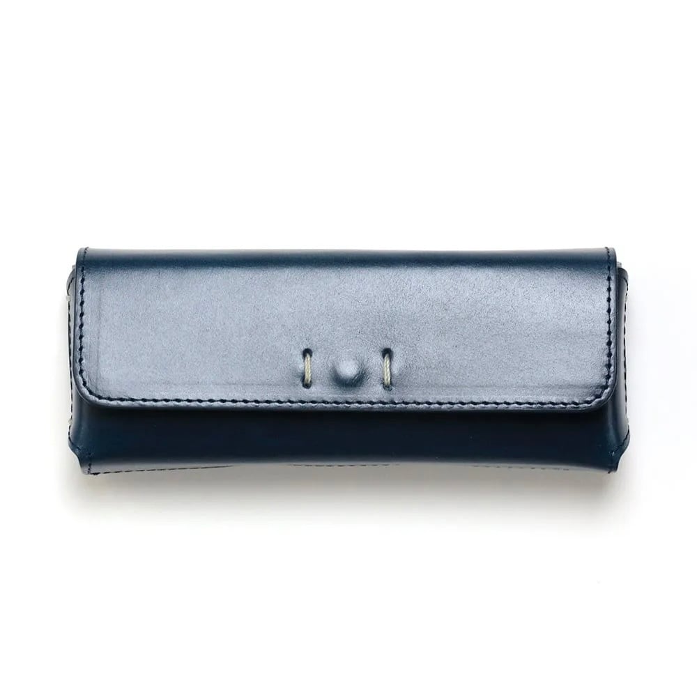 OIL LEATHER RECT EYEWEAR CASE//SG1163@DIFFUSER | Re:TRUST EYEWEAR