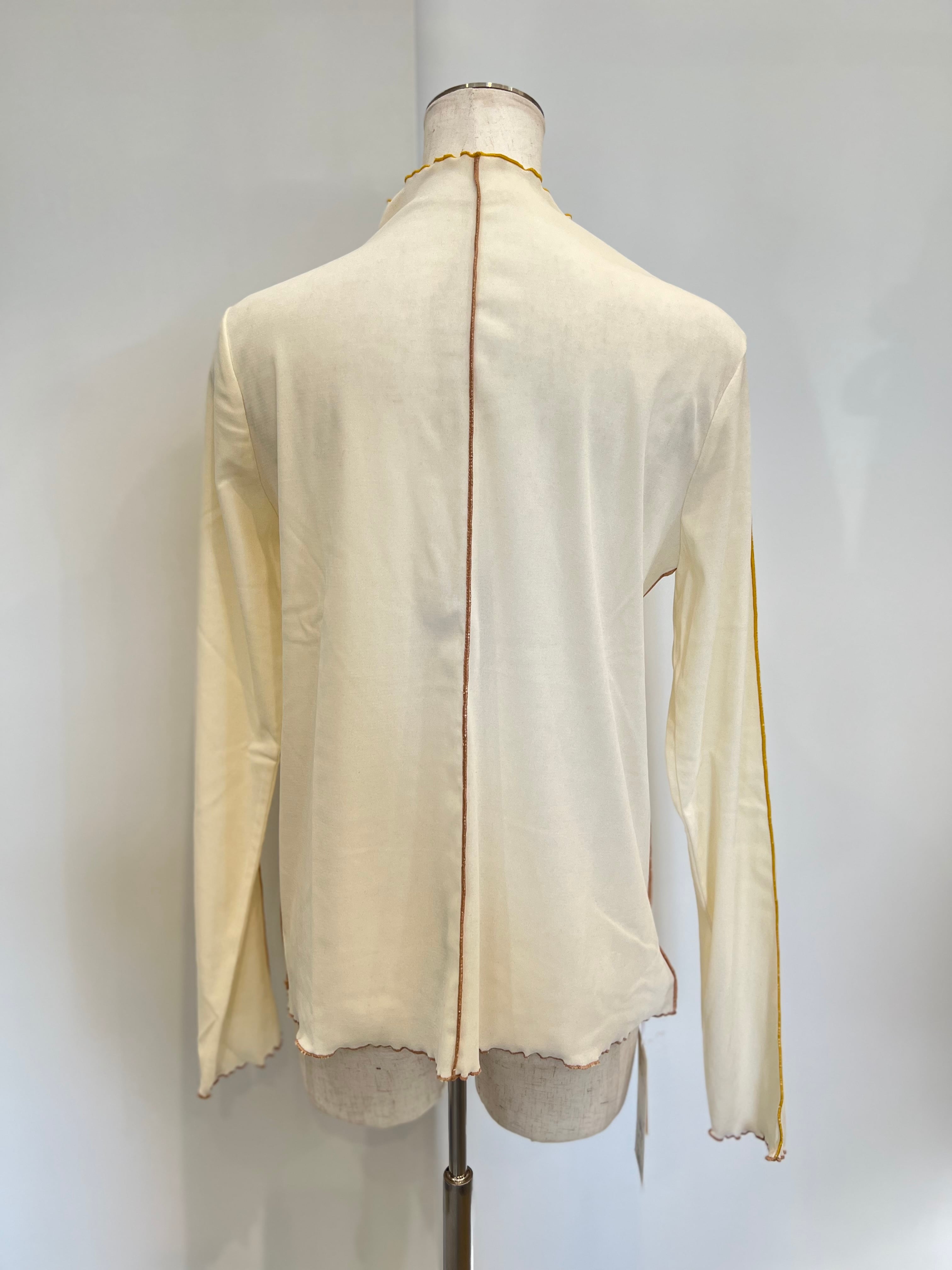 【SELECT】配色メロウボトルネックPO