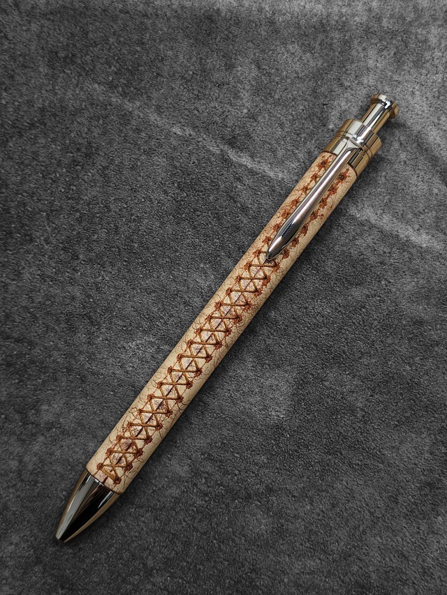 革ペン マルゴーフォグ ブラウン | TAKE SEA LEATHER