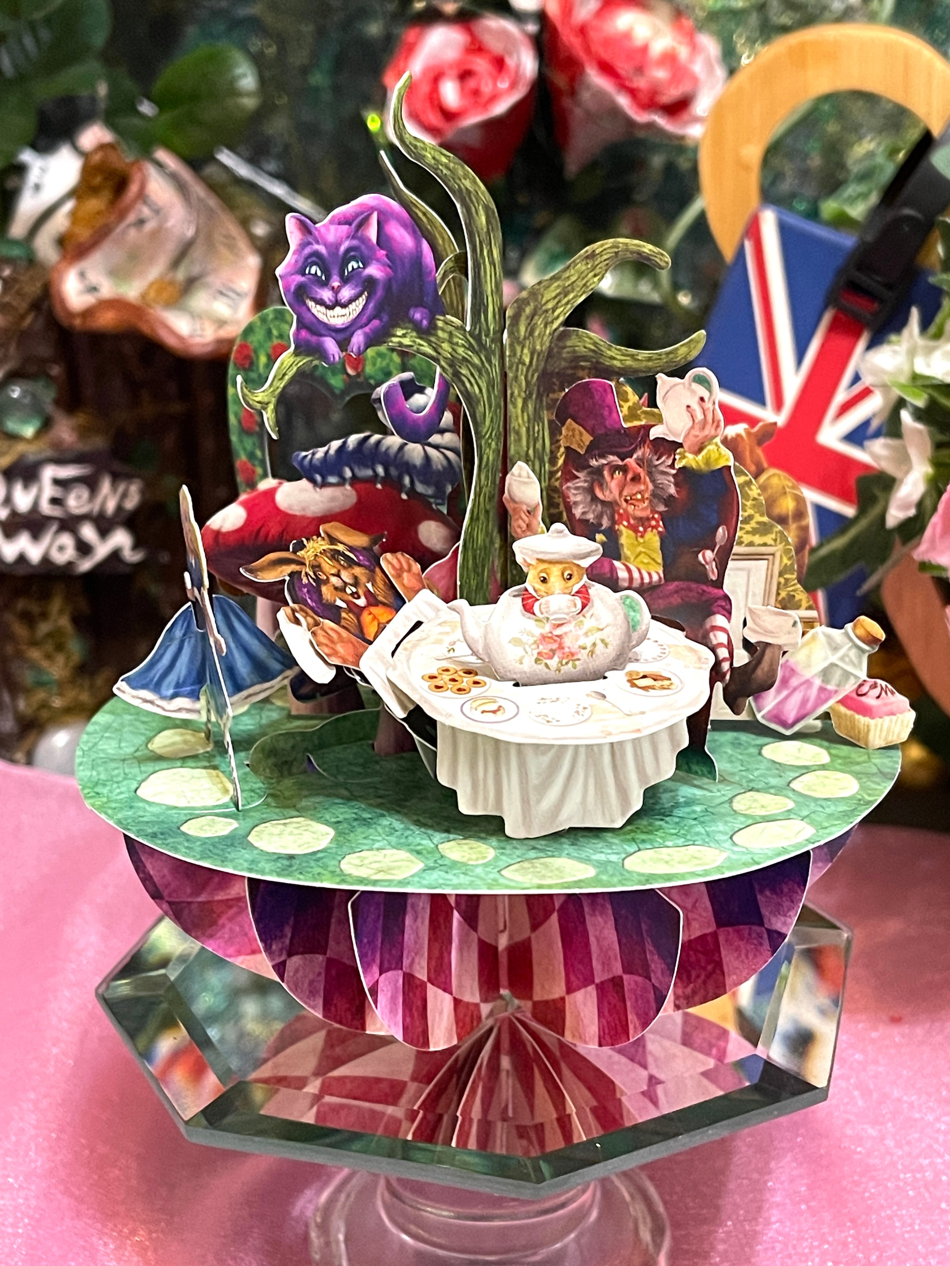 ◆SANTORO / サントロ◆アリス◆カード◆お茶会◆POP UP◆グリーティング◆LONDON◆英国製◆