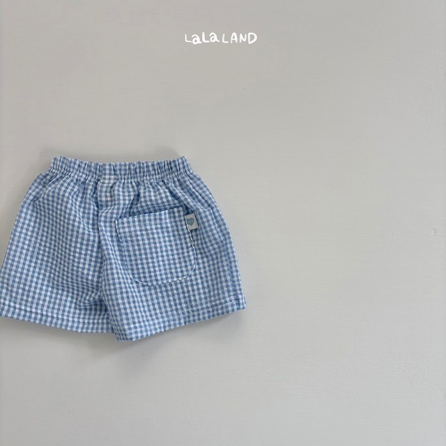 《予約》送料無料【lalaland】Seersucker Check Shorts