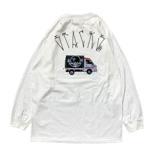 stacks / ESSU "AKABOU" L/S TEE -WHITE-