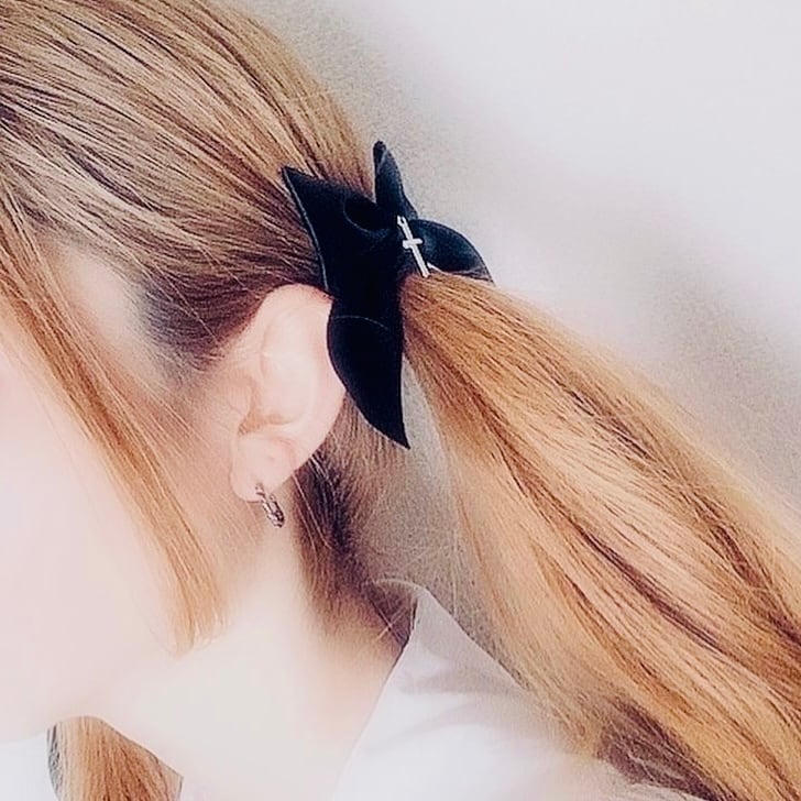 ポニーリボン ゴスロリ ツイステ ヘアゴム ヘアクリップ