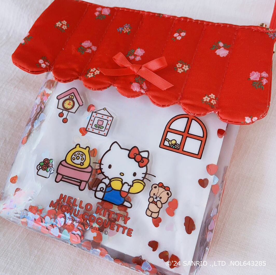 MICHU COQUETTE ハローキティ ルームショルダーバッグ｜レディース