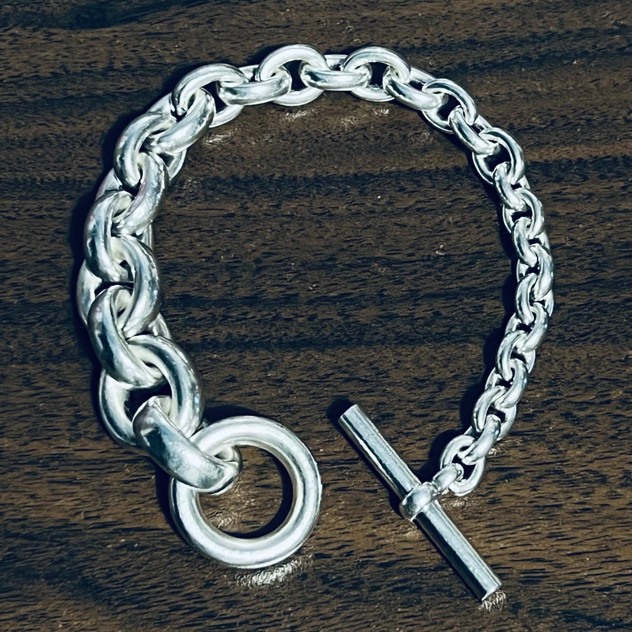 HERMES Crescendo Bracelet Sterling Silver | エルメス 