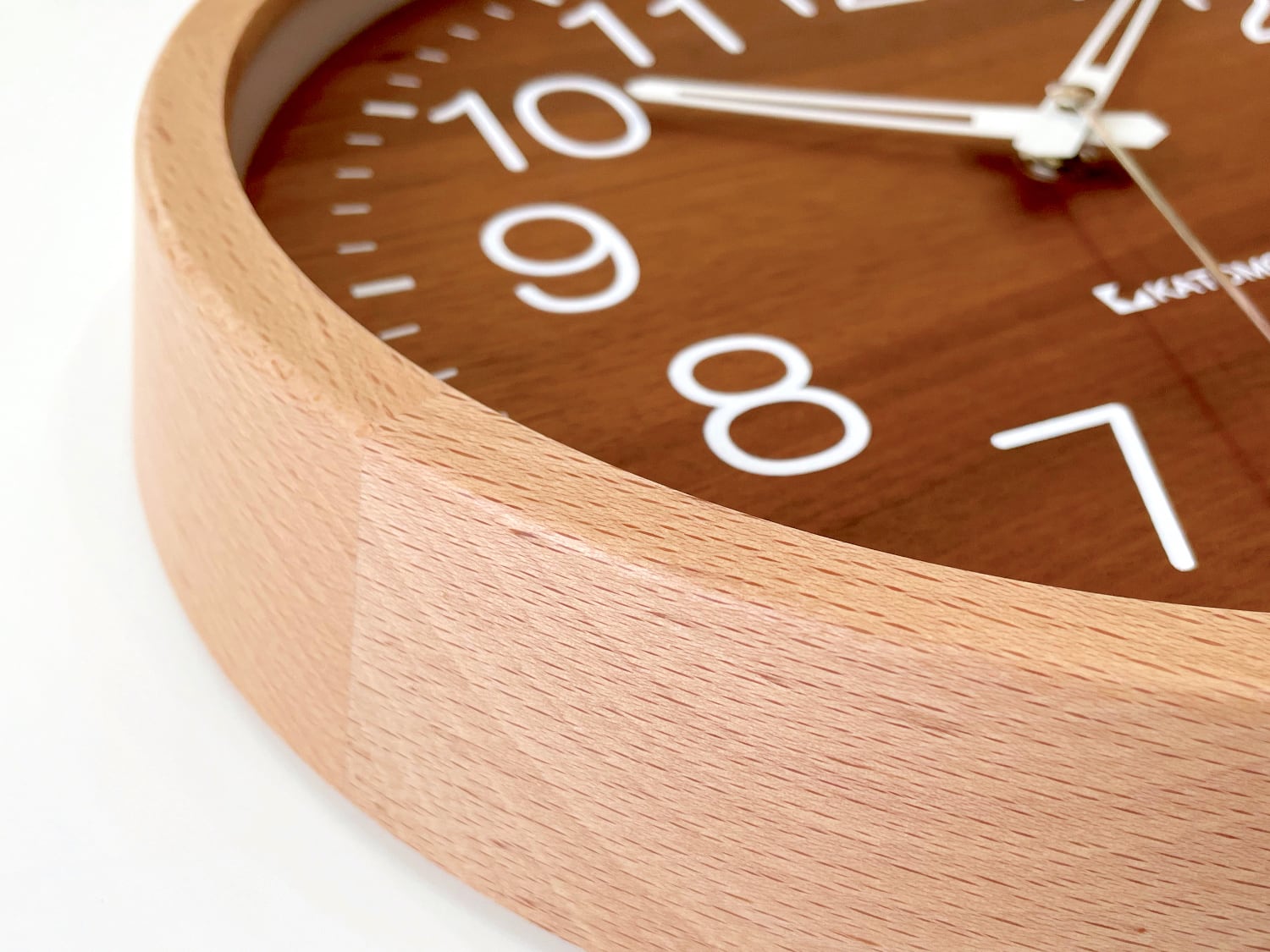 KATOMOKU muku clock 8 km-73NA 掛け時計 | 加藤木工株式会社 online shop