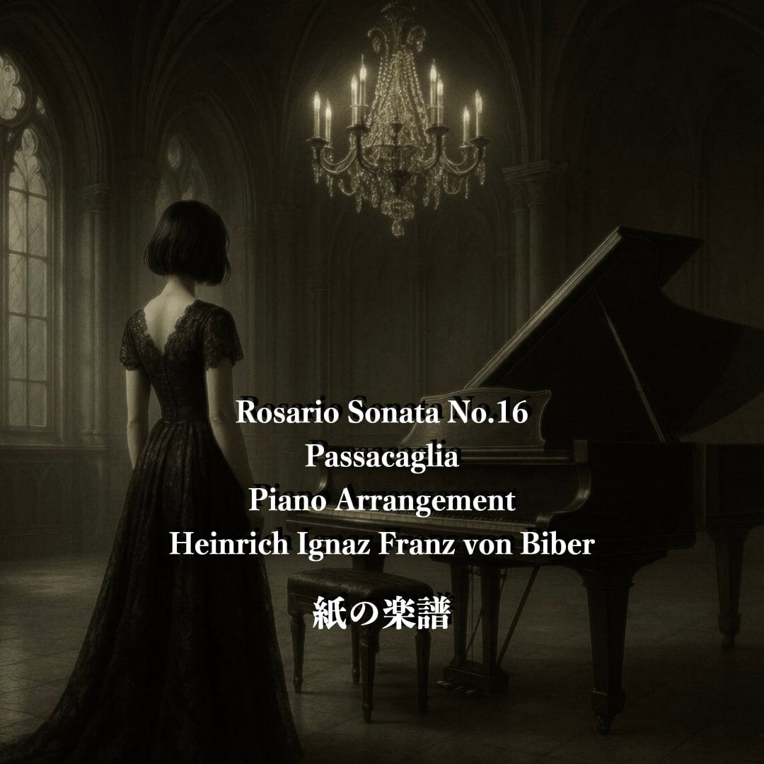 紙の楽譜】Rosario Sonata｜Passacaglia（(印刷してお届け