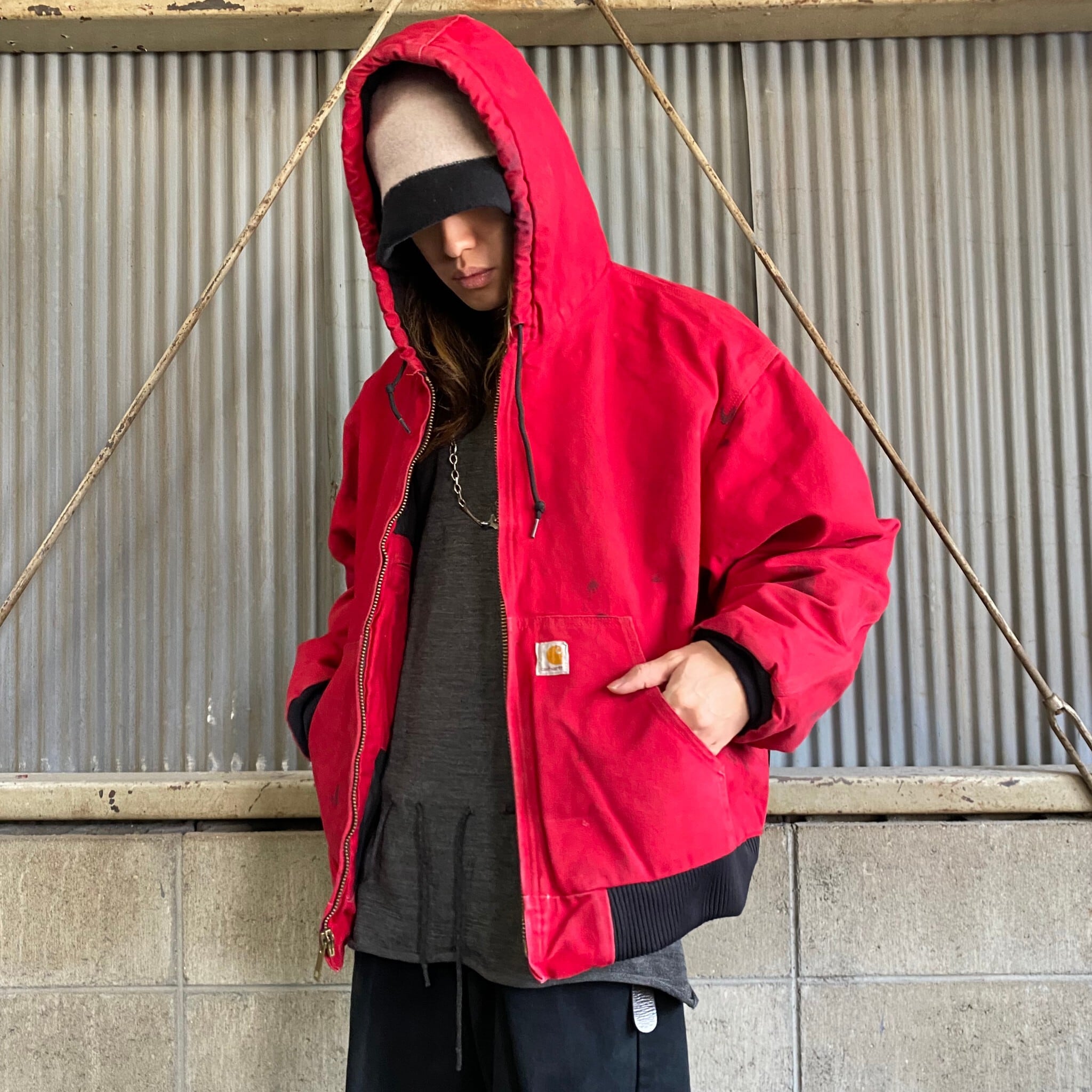ビッグサイズ USA製 Carhartt カーハート アクティブジャケット メンズ 