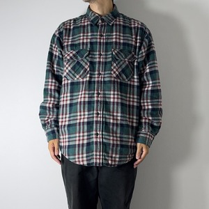 90s L.L.Bean lined flannel shirt "made in USA" XL 古着