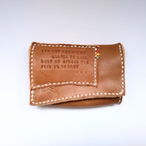 本革の小銭入れ