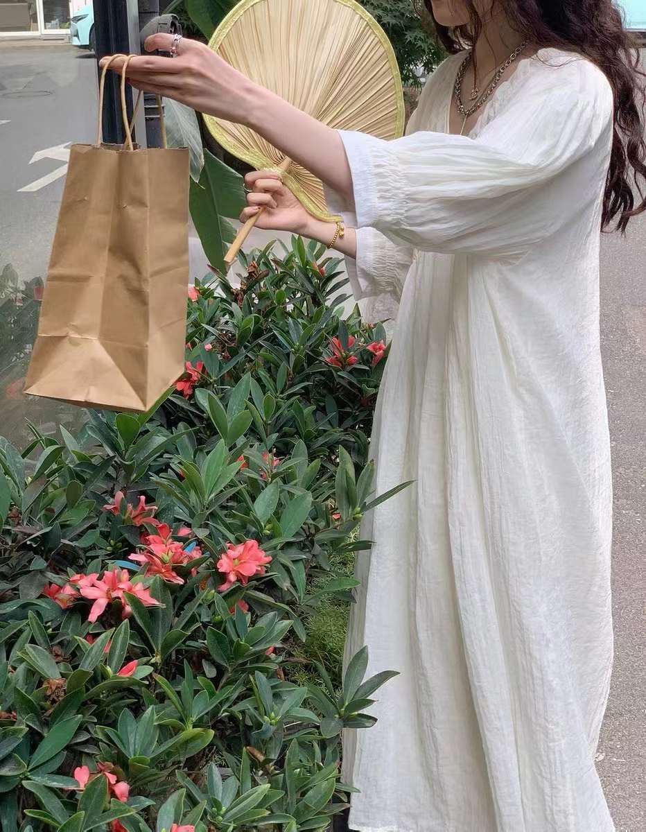 カシュクールワンピース　AJ22231-9803