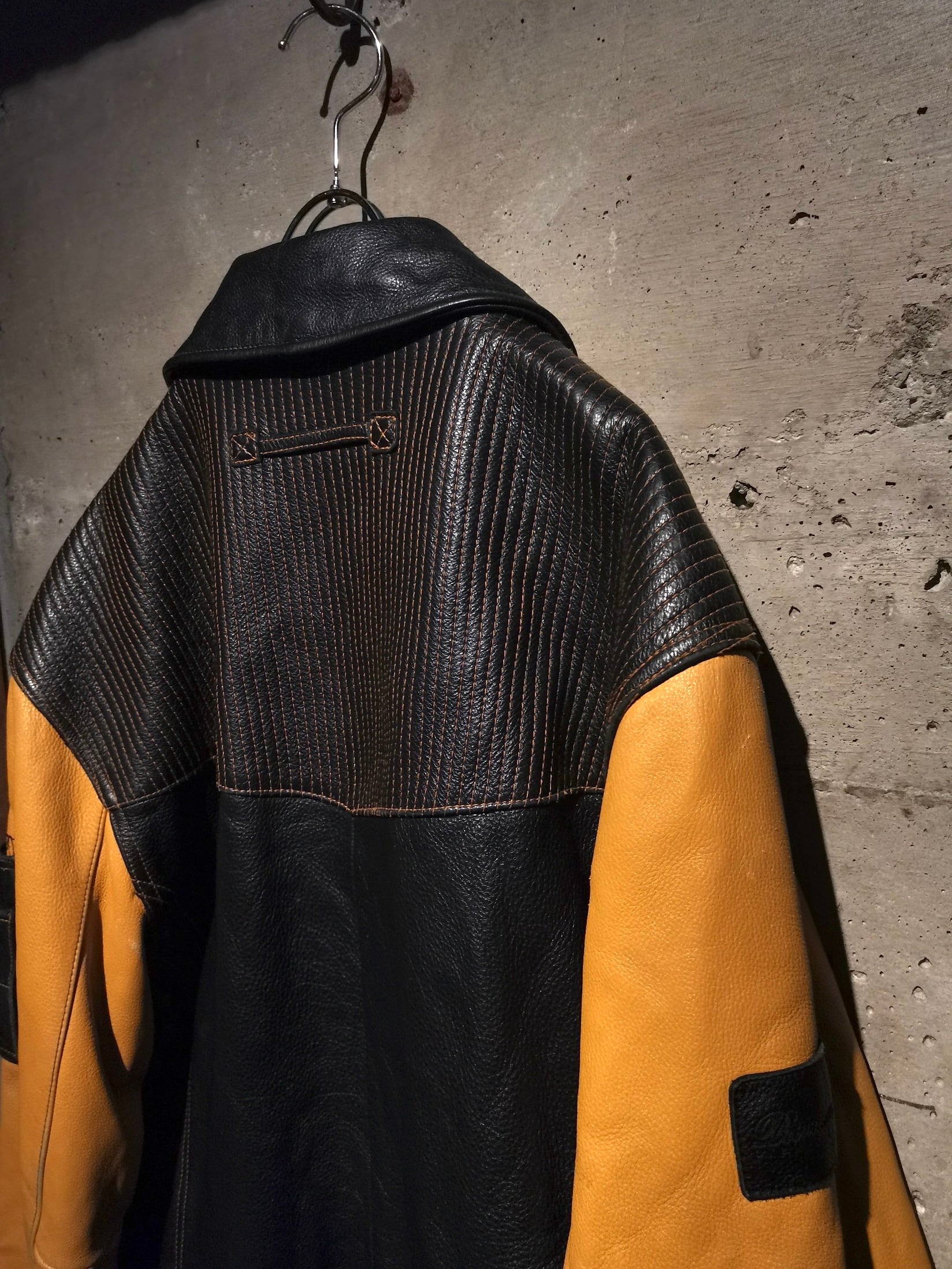 Phat Farm ホワイトレザージャケット 2XL s-l1200.jpg