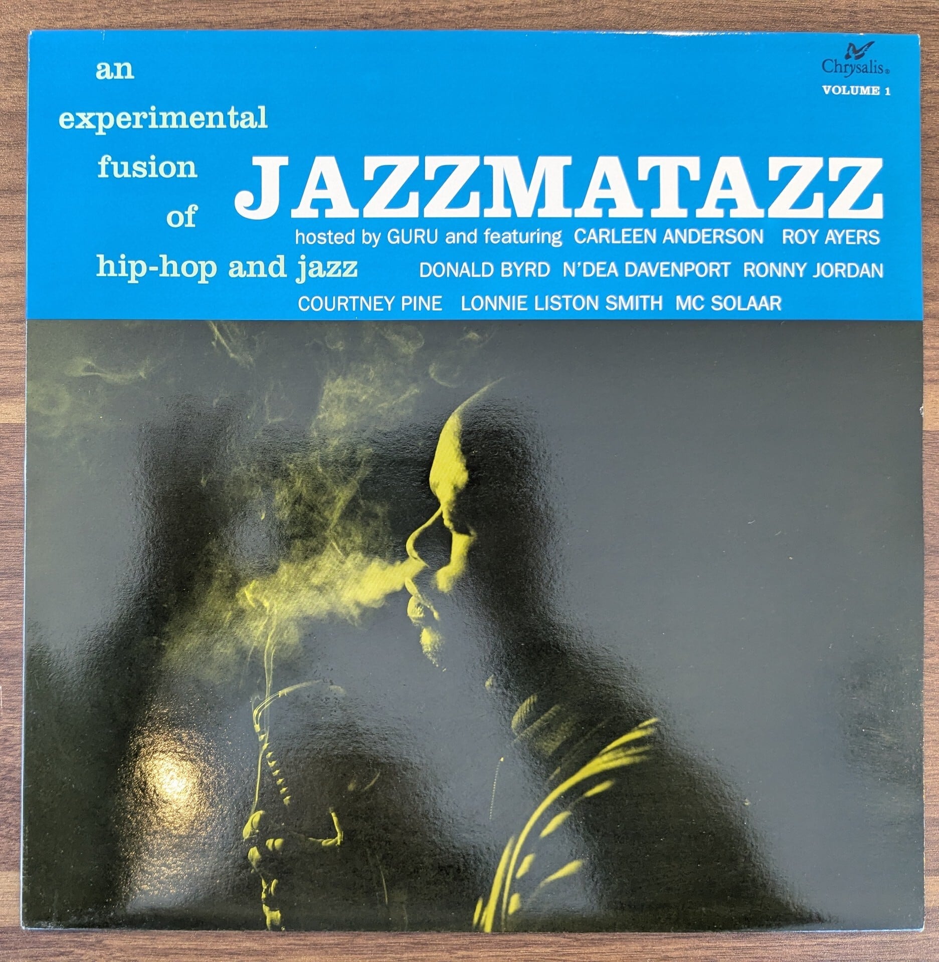 GURU JAZZMATAZZ Vol.1 LP オリジナル UK盤 Guru - Jazzmatazz Volume