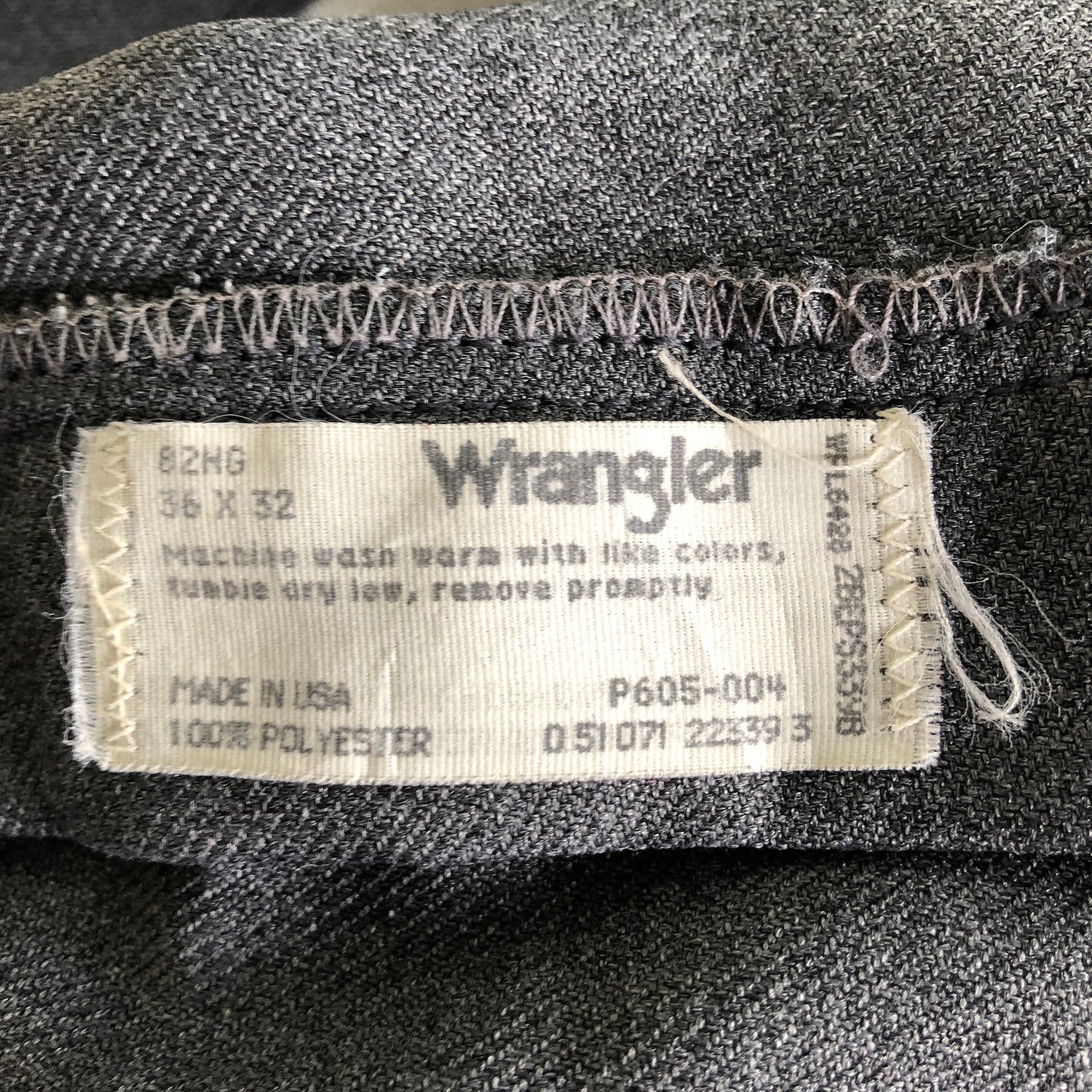 【新品】Wrangler ランチャー ドレスジーンズ スラックス 32 スタプレ