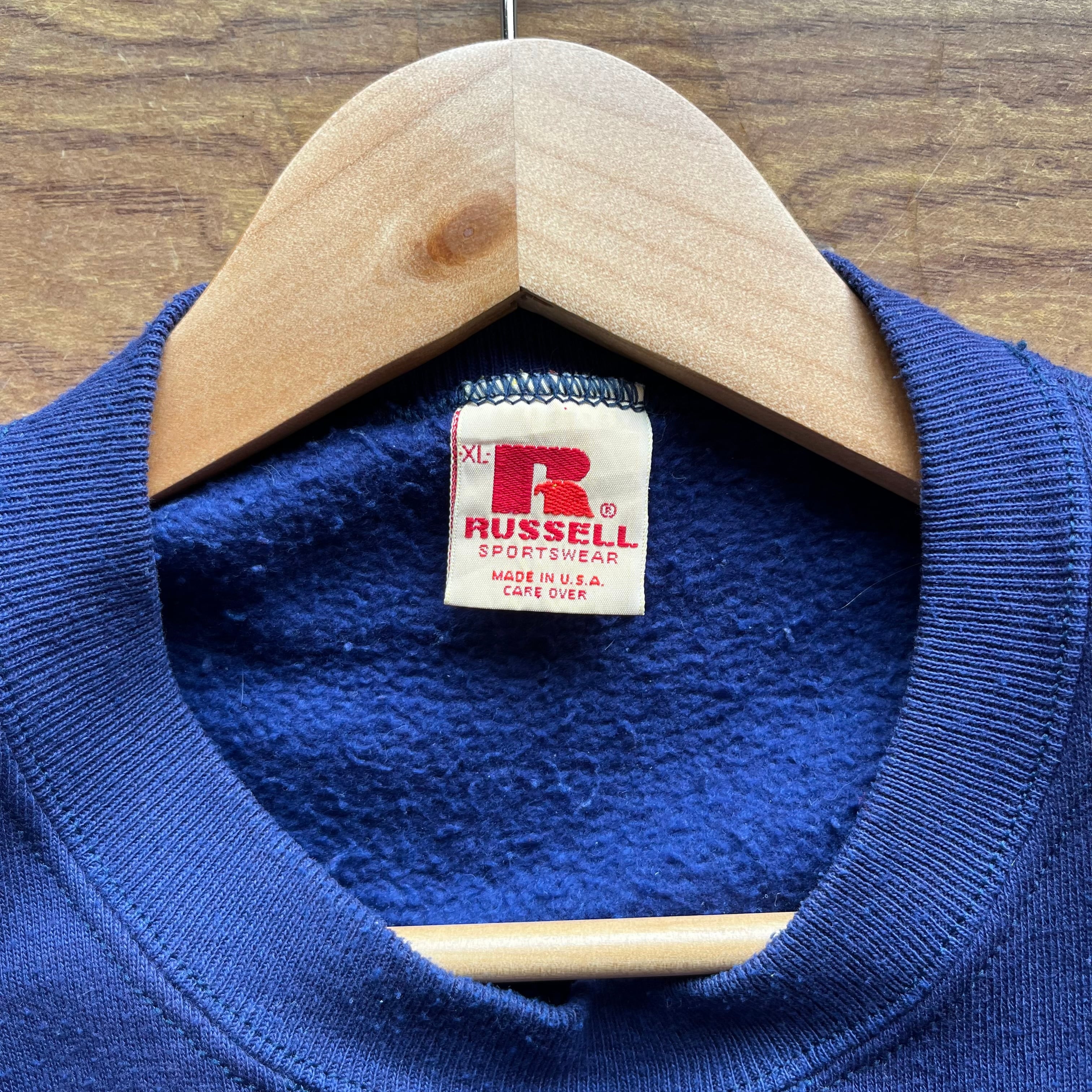 70s Russell 茄子紺スウェット made in usa | labriller_vintage