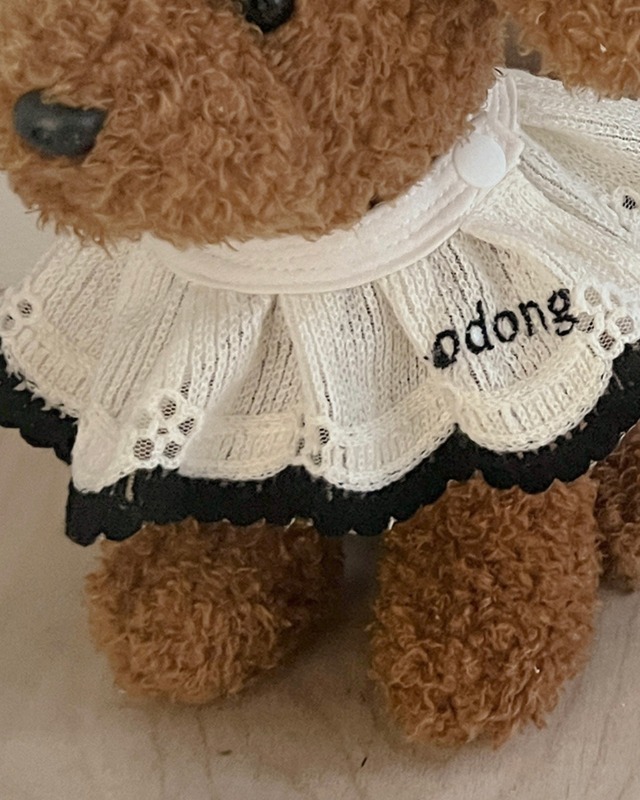 受注制作【curum】Kniting cape 〔お名前item〕