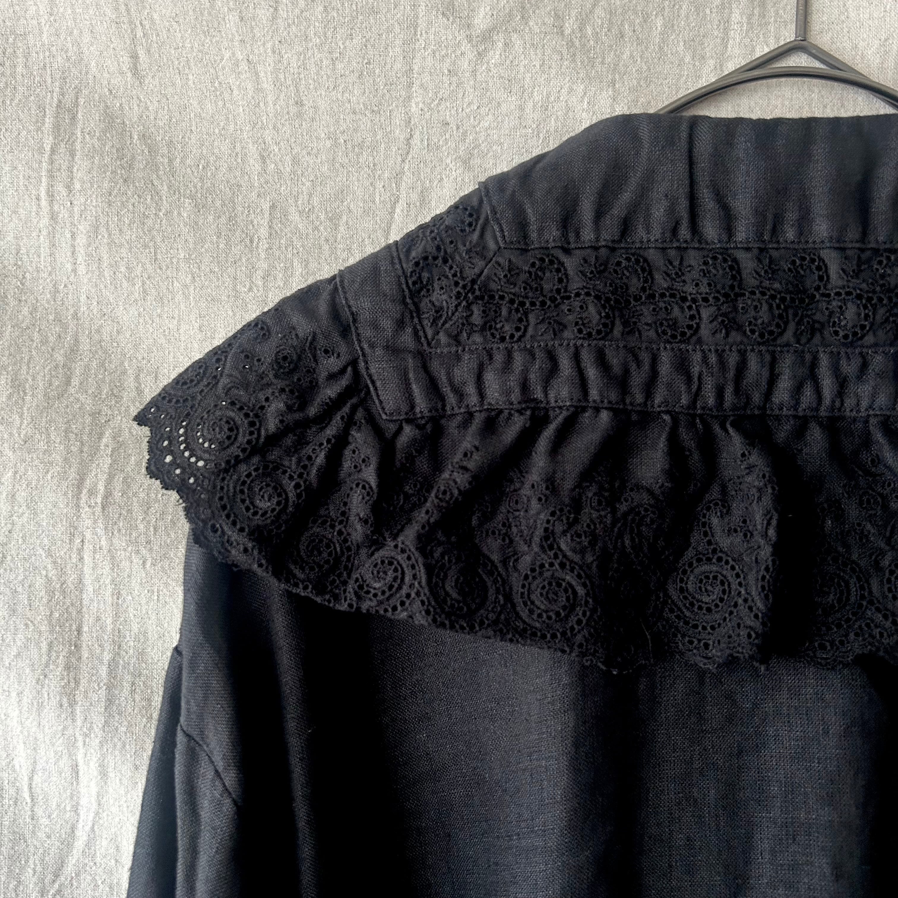 Gauze# ガーゼ ameri ANTIQUE FRILL BLOUSE | tous les jours