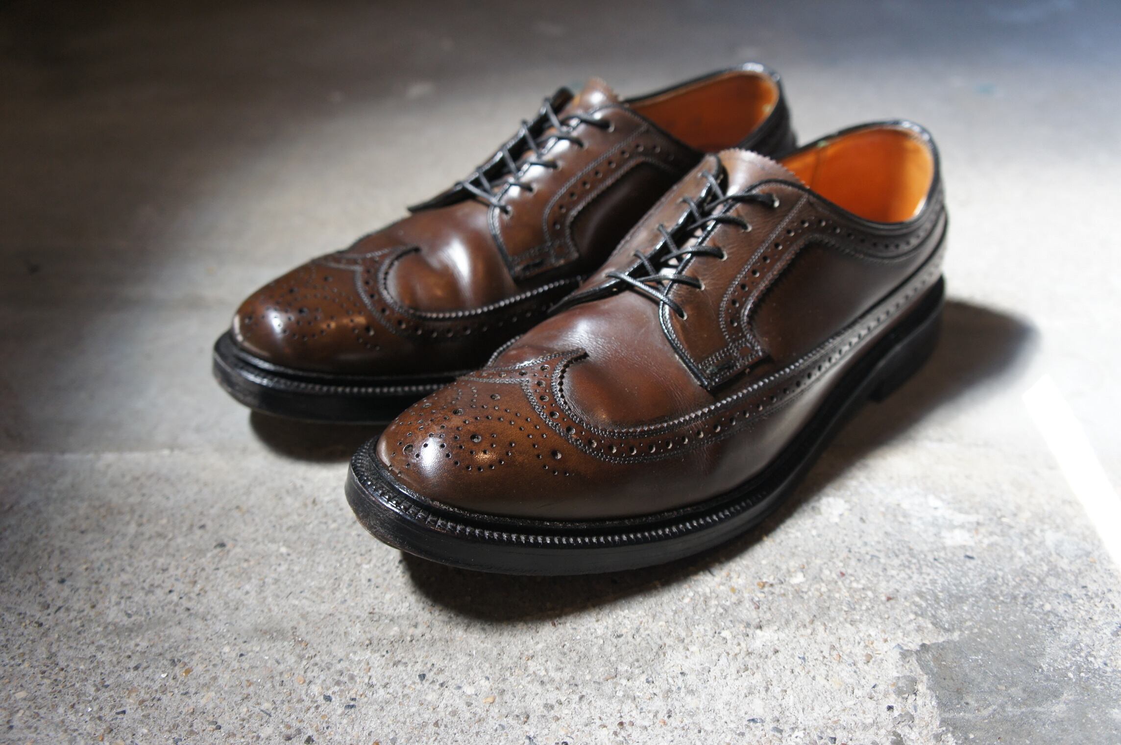 Florsheim Imperial Kenmoor 8B 緑窓 フルブローグ 65 Florsheim Florsheim Imperial Kenmoor 8B 緑窓 フルブローグ 65 Florsheim