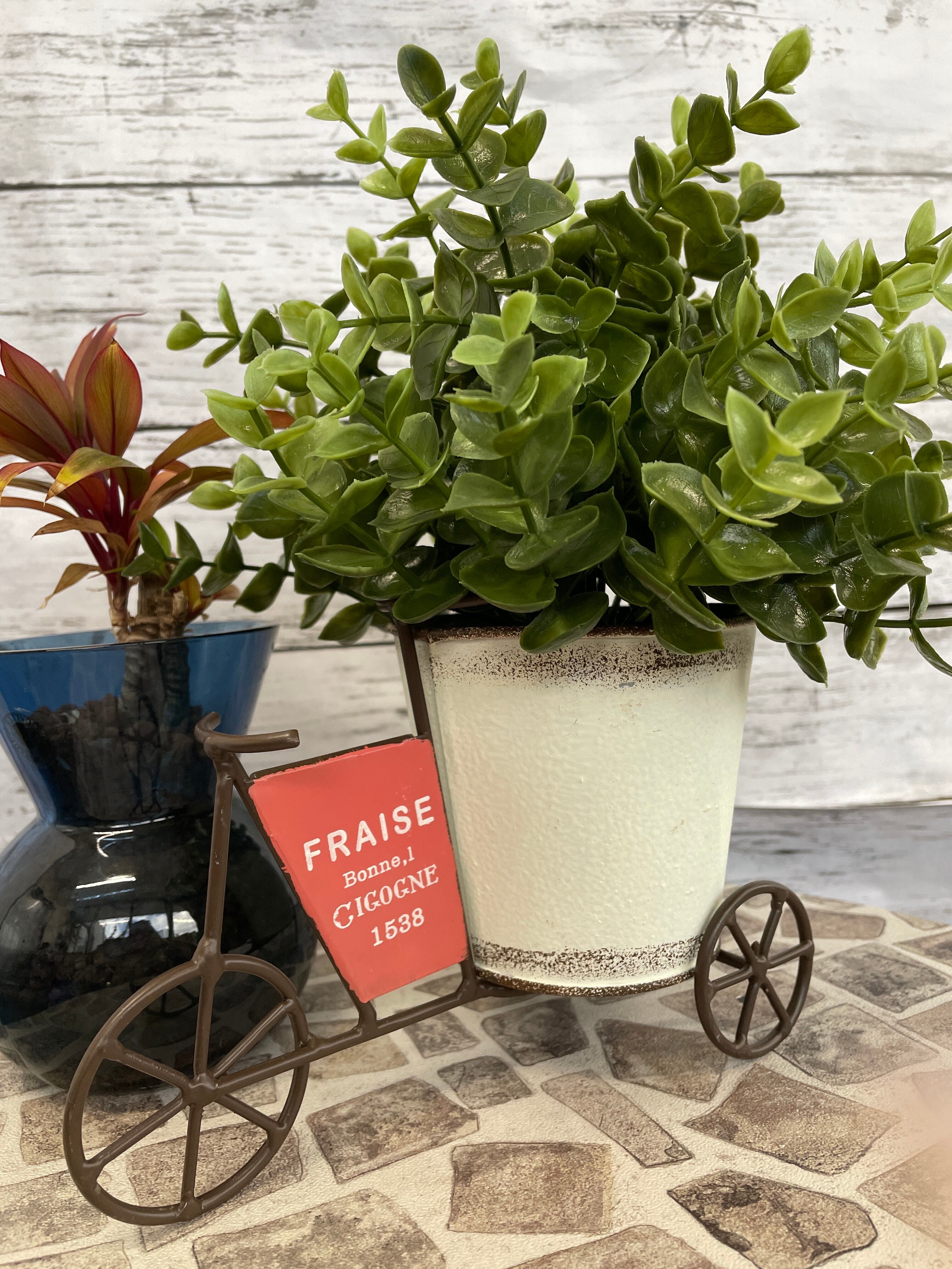 アンティーク 自転車 植物】 アンティーク自転車の植物ポット アンティーク 自転車 植物】 アンティーク自転車の植物ポット