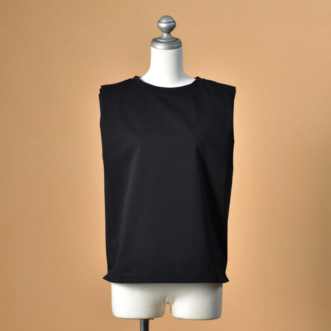 IKITSUKE イキツケ Tシャツブラウス・ブラック【送料無料】