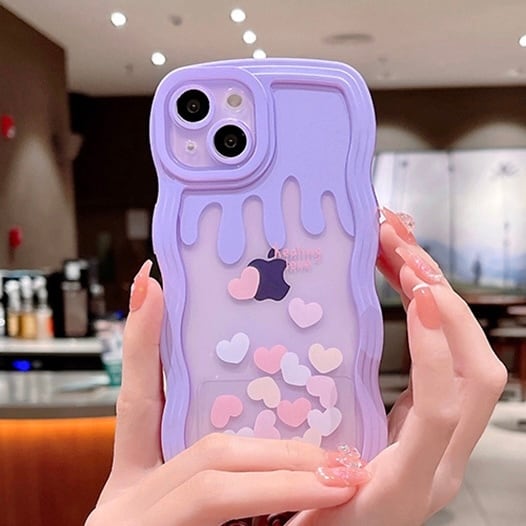 iPhone 12mini/7/7Plus/8/8Plus/SE 対応】iPhoneケース ビビットピンク