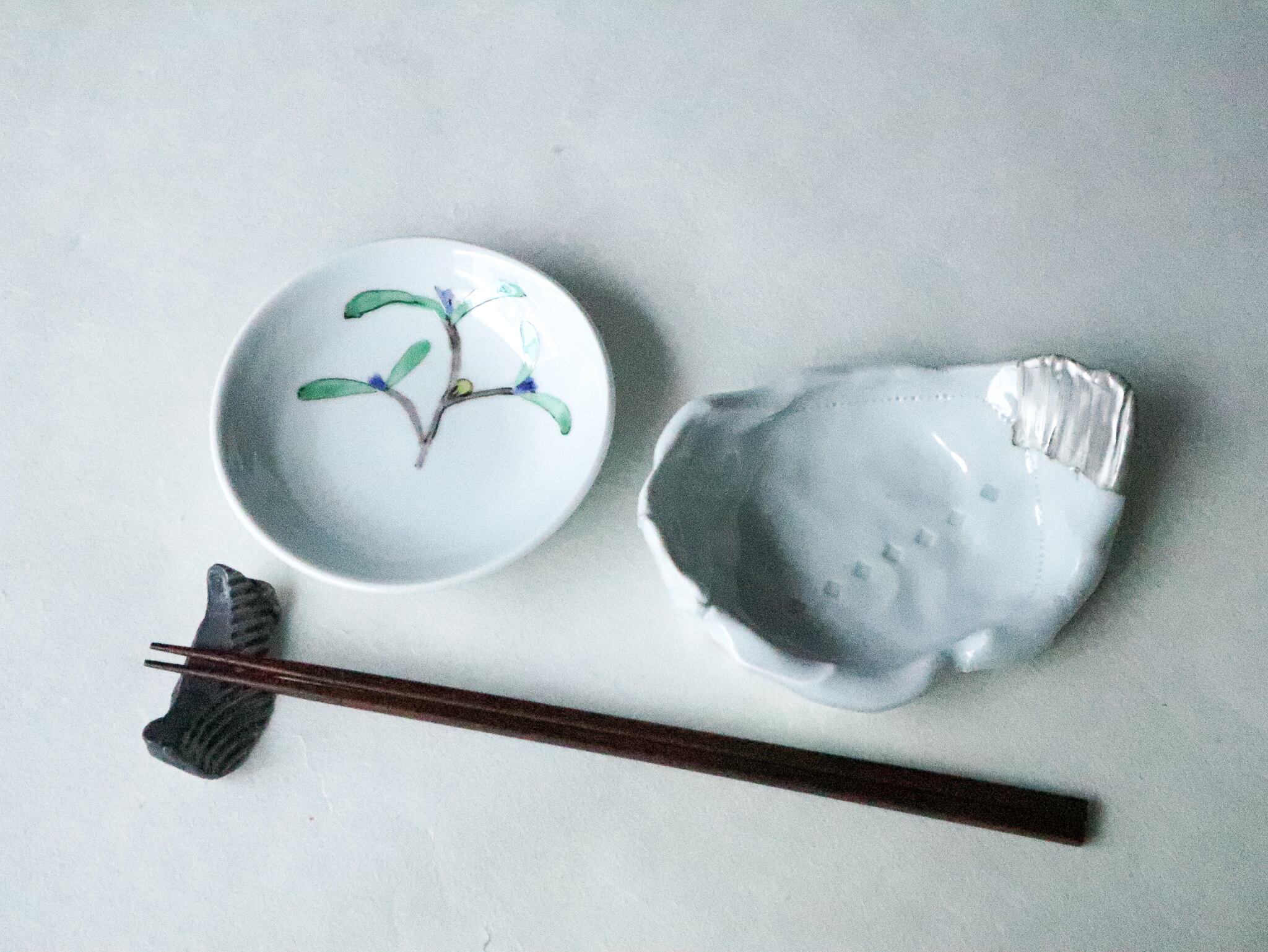 ▪️古川章蔵：小皿 ヤドリギ | 器の店・沈丁花