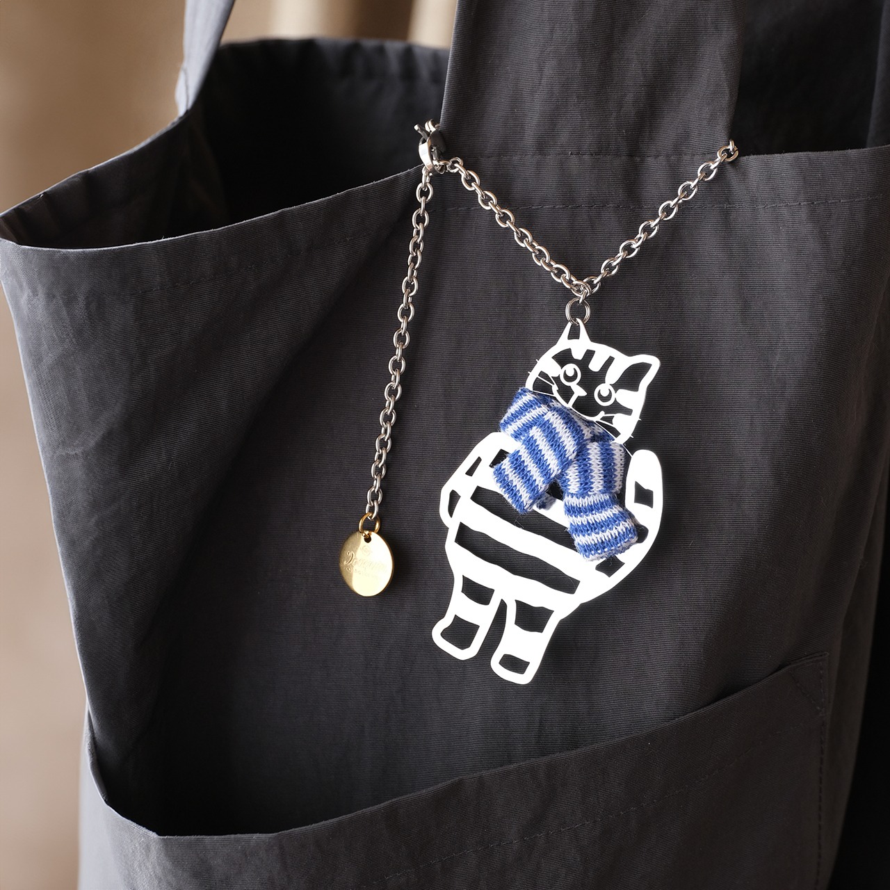 Joaquin Brothers バッグチャーム_ヒューゴ(ブルー)