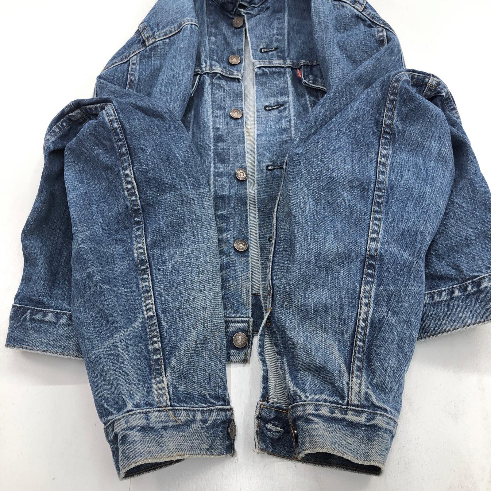 LEVI'S リーバイス 70年代 70505 スモールe 均等V 4th 刻印52 デニム