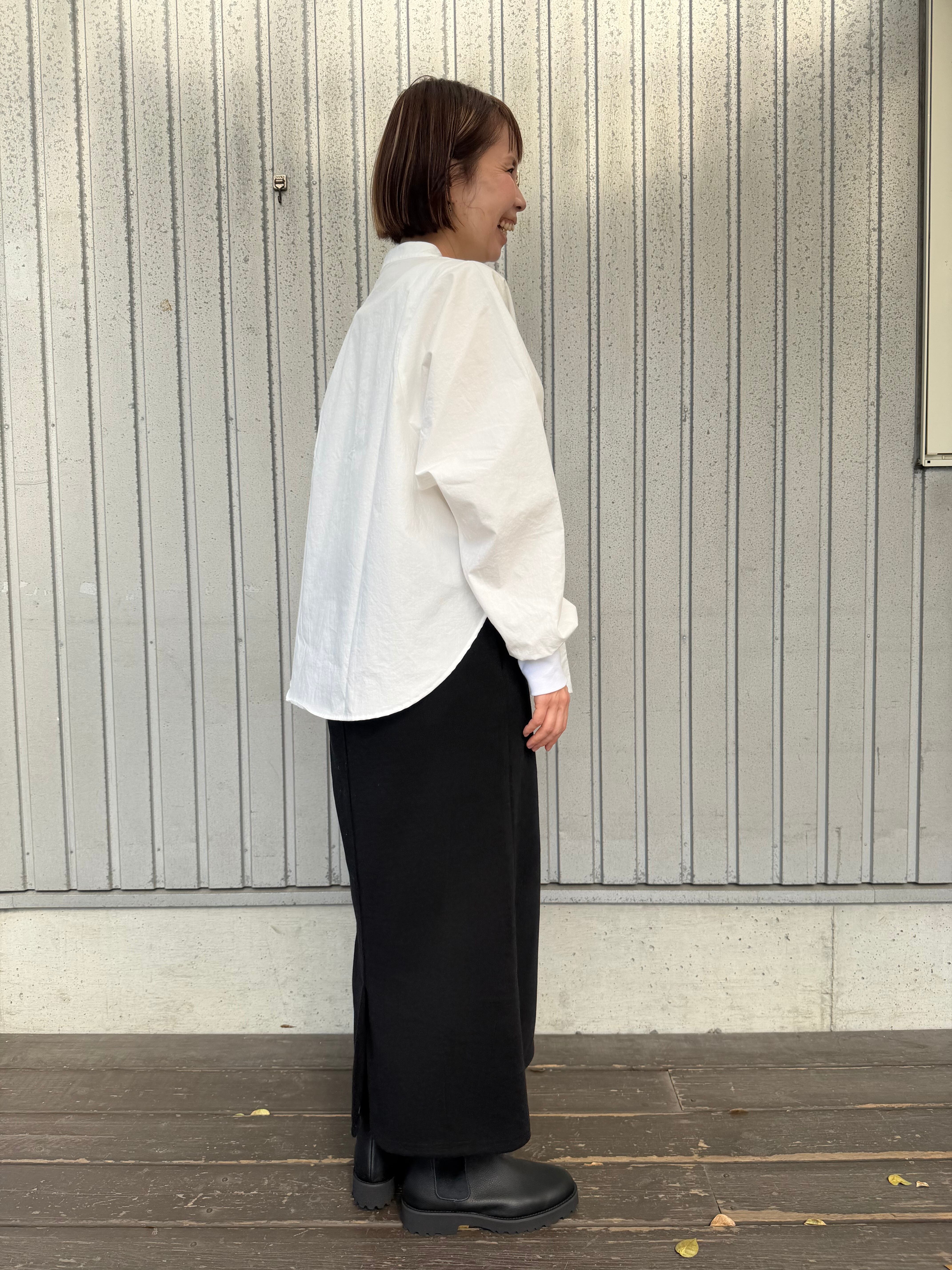 ナル 天日干し風ビンテージタイプライターヘンリーネックシャツ naru 666901 国内正規品 2025秋冬新作 送料無料 天日干し風ビンテージタイプライター ヘンリーネックシャツ/NARU