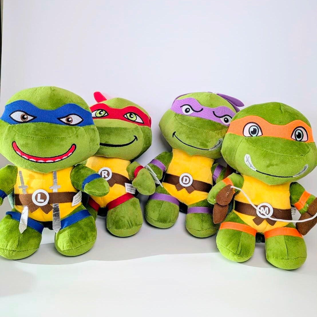 【 Teenage Mutant Ninja Turtles ( ティーンエイジ ミュータント ニンジャ タートルズ ) 】ぬいぐるみ / プラッシュ / plush / レオナルド / 青 〚アメリカン雑貨 アメトイ〛