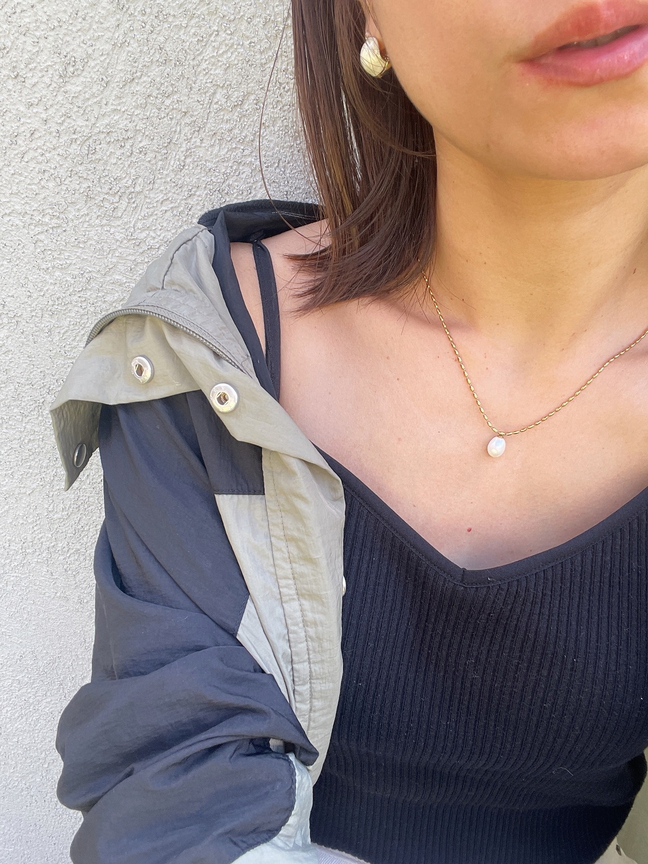mame chain pearl necklace