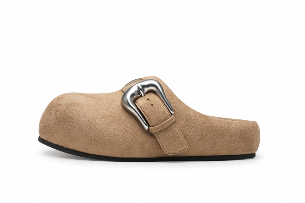 【BBIMP】Puff-Lock Slippers / Brown