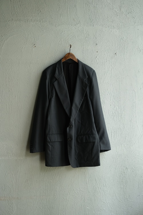 Utah/80-90's "Burberry" glen plaid check tailored jacket