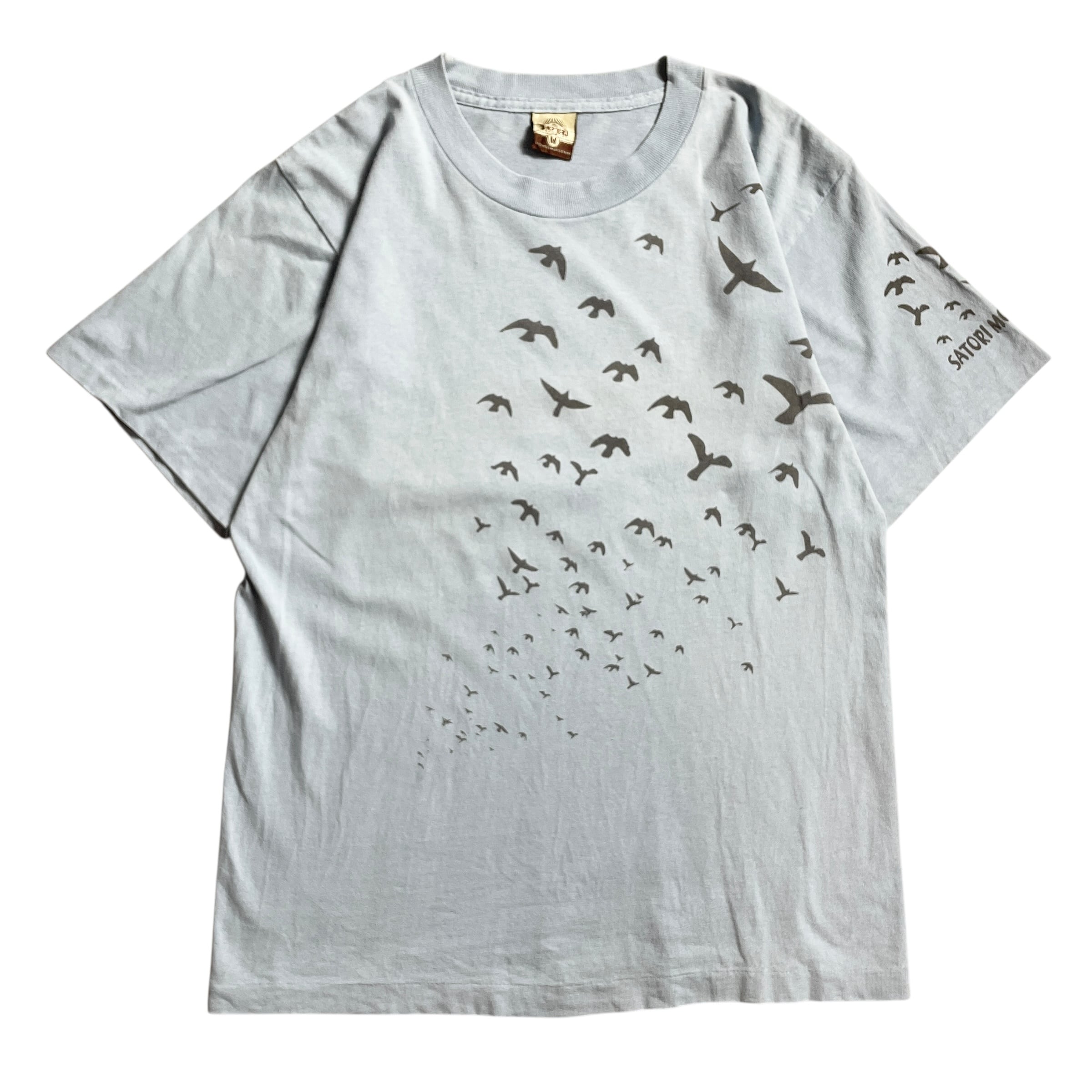 90s USA製 SATORI スケートブランド 鳥 vintage Tシャツ