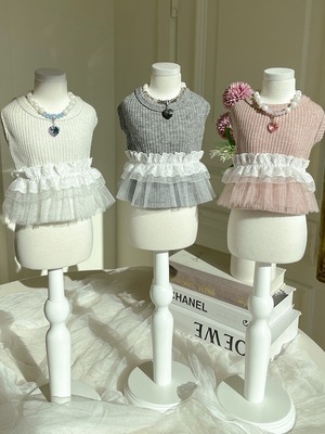 即納【smolbite】Twinkle tutu sleeveless (3color)