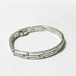 Vintage 925 Silver Heavy Link Bracelet Made In Mexico