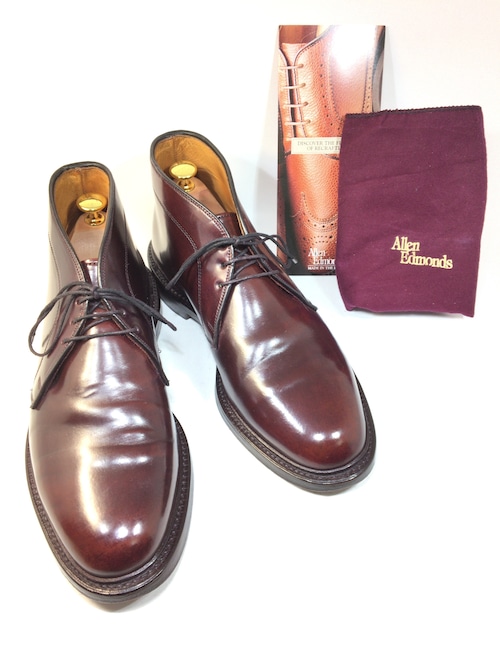 アレンエドモンズ Allen Edmonds コードバン チャッカ 26cm 付属品有