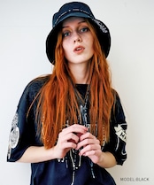 MAISON COOLA スピンドルHAT (BLACK) CQ-46503