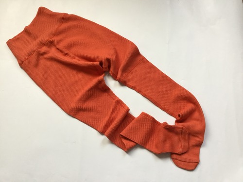 MAISON EUREKA " STRETCH THERMAL TIGHTS PANTS " ORANGE