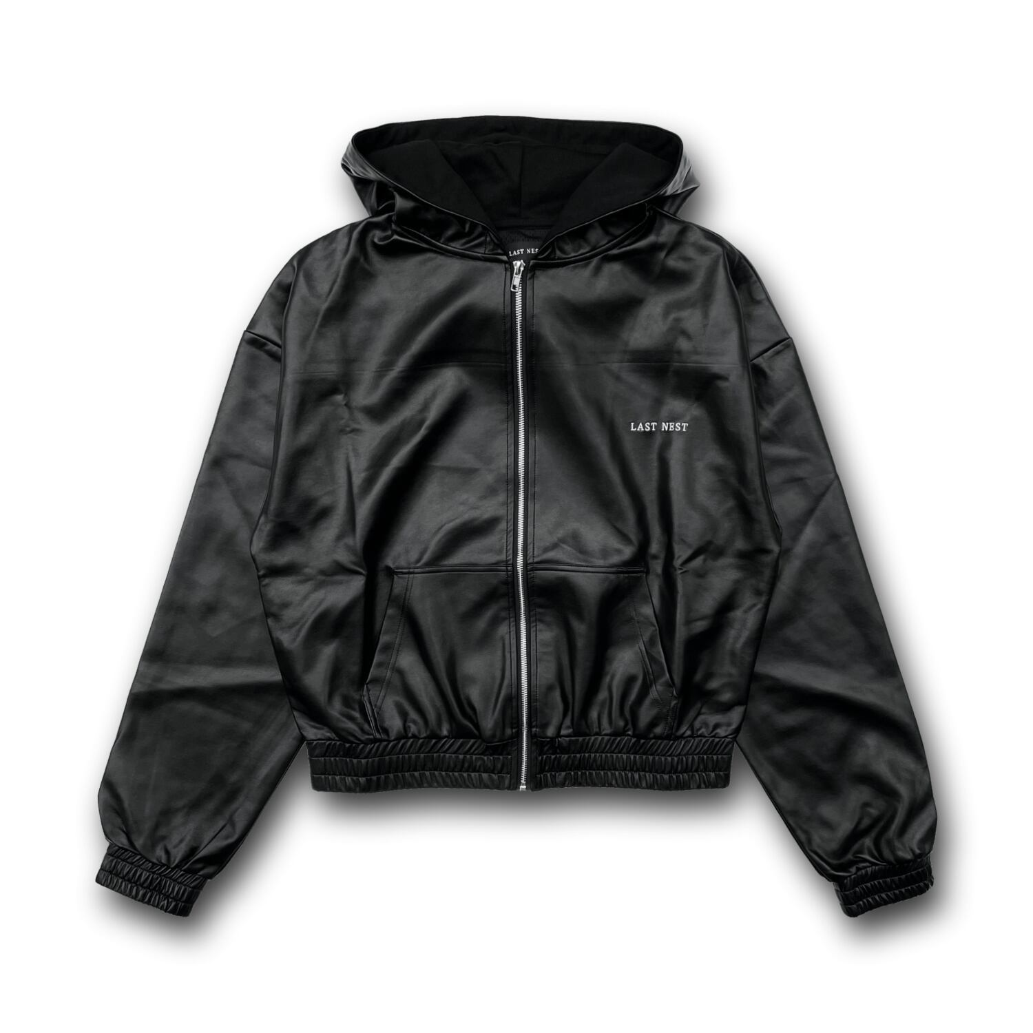 LAST NEST / LEATHER ZIP HOODIE | HOLICK