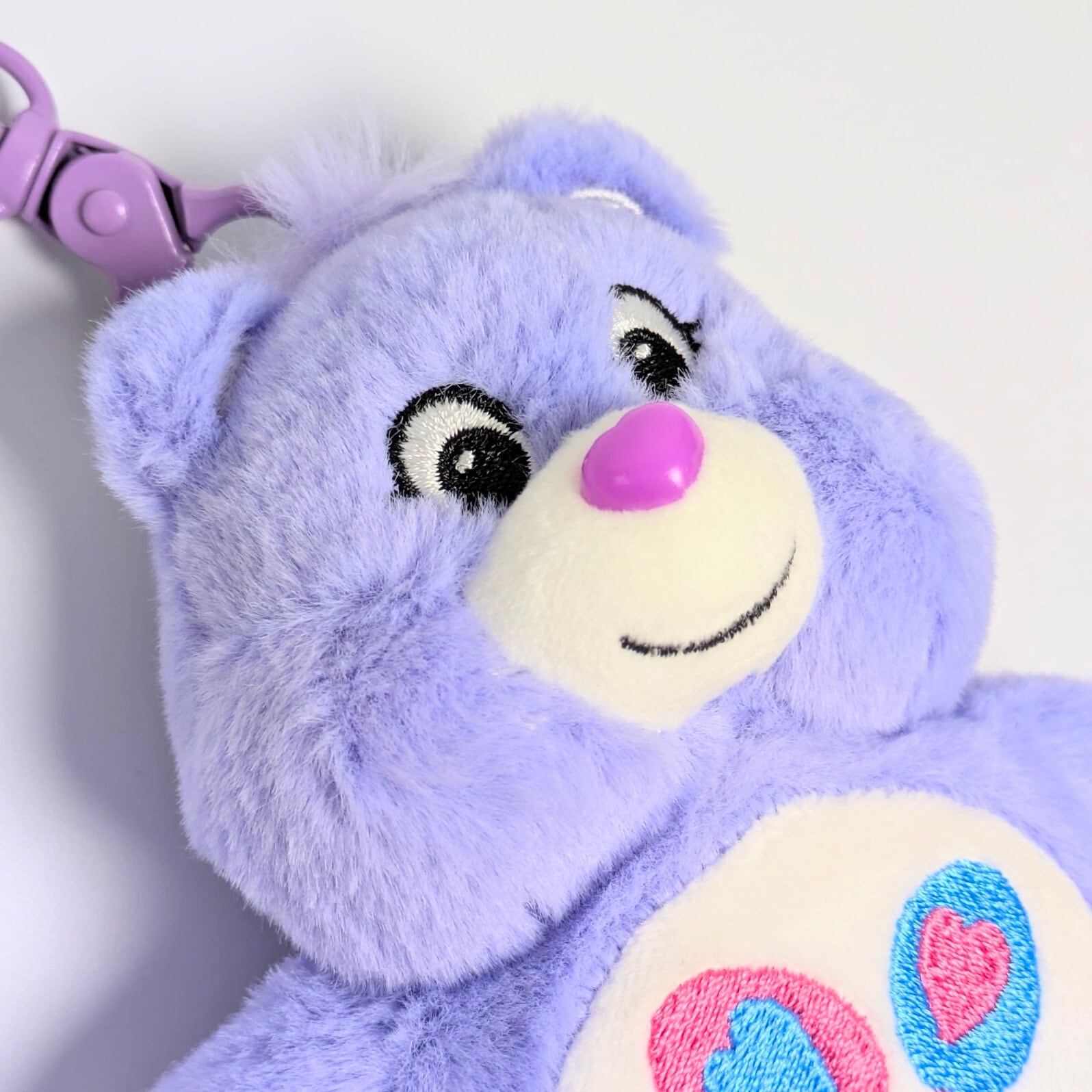 【 Care Bears（ケアベア）】 『 Share Bear シェアベア 』ぬいぐるみキーホルダー / plush keyholder〚アメリカン雑貨 アメトイ〛