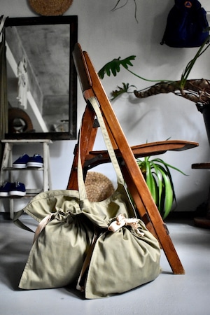 “KEY MILITARY CLOTHING”  “ARC APRON BAG” “Italy military chino fabric”