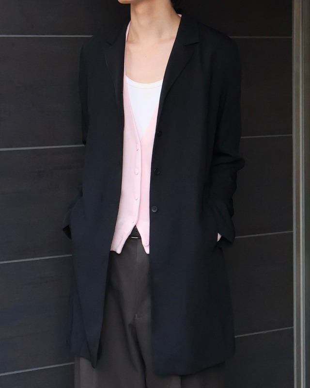 3b mid length single tailored jacket