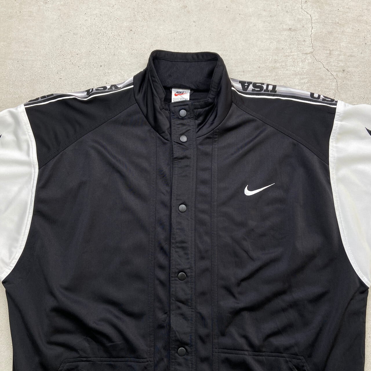 90~00年代 NIKE ナイキ 半袖 ジャージ トラックジャケット ス 