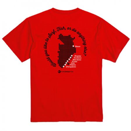 【受注生産】Izu SURF Tee (Red)