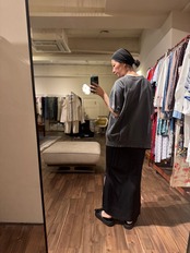 1970's~80's ブラック丸胴スウェットショートスリーブ