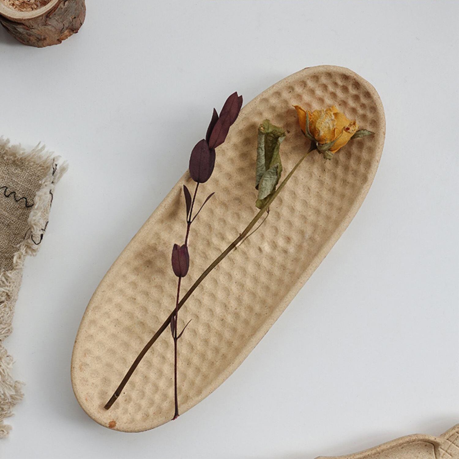 ドライフラワー受けアクセサリートレイ