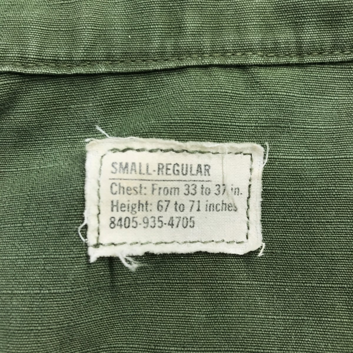 U.S.ARMY 60年代 JUNGLE FATIGUE JACKET ジャングルファティーグ U.S.ARMY 60年代 JUNGLE FATIGUE JACKET ジャングルファティーグ